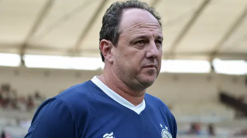 Rogerio Ceni técnico do Bahia durante partida contra o Flamengo no estadio Maracana pelo campeonato Brasileiro A 2023.  Foto: Thiago Ribeiro/AGIF
