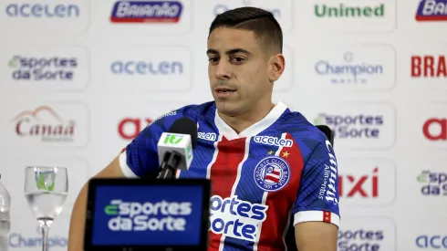 Foto: Felipe Oliveira/EC Bahia - Notícia sobre futuro de Cándido vem à tona.