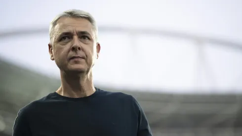 – Tiago Nunes Técnico do Botafogo durante partida contra o Cruzeiro no estadio Engenhao pelo campeonato Brasileiro A 2023. Foto: Jorge Rodrigues/AGIF
