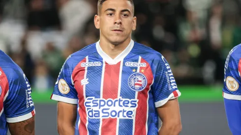 Camilo Candido, lateral do Bahia. Foto: Robson Mafra/AGIF