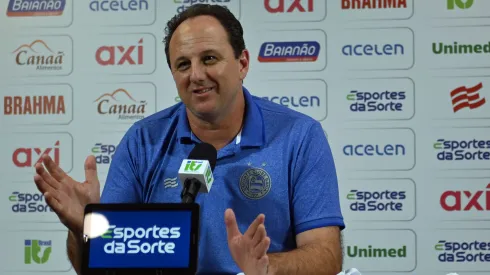 Rogério Ceni, técnico do Bahia. Foto: Walmir Cirne/AGIF
