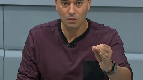 Botafogo ouviu poucas e boas de Rizek - Foto: Reprodução/SporTV.