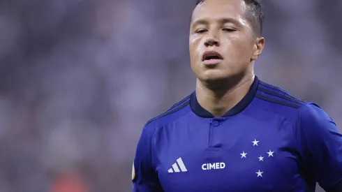 Marlon jogador do Cruzeiro durante partida contra o Corinthians no estadio Arena Corinthians pelo campeonato BRASILEIRO A 2023. Foto: Ettore Chiereguini/AGIF
