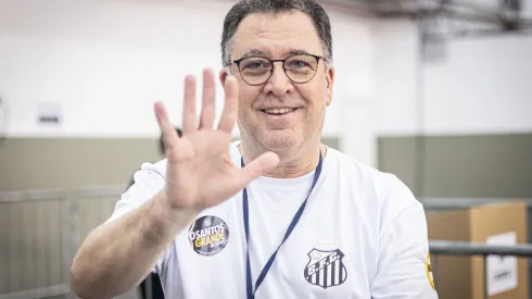 Foto: Raul Baretta/ Santos FC – Marcelo Teixeira acerta mais um reforço para 2024.
