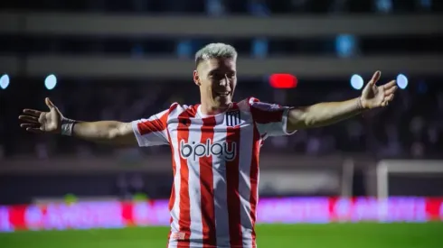 Benjamin Rollheiser, atacante do Estudiantes. Foto: Divulgação/Conmebol
