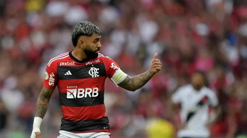 Gabigol, atacante do Flamengo. Foto: Thiago Ribeiro/AGIF
