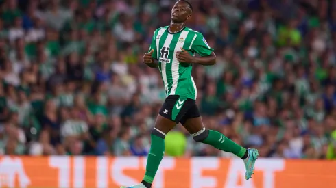 Luiz Henrique, atacante do Real Betis. Foto: Fran Santiago/Getty Images