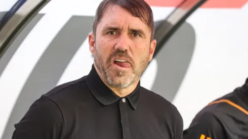 Eduardo Coudet tecnico do Internacional durante partida contra o Cruzeiro no estadio Mineirao pelo campeonato Brasileiro A 2023. Gilson Lobo/AGIF