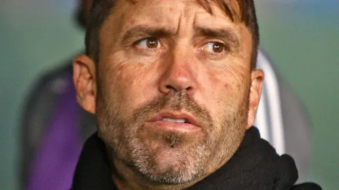 Eduardo Coudet técnico do Atlético-MG durante partida contra o Coritiba no estádio Couto Pereira pelo campeonato BRASILEIRO A 2023. Foto: Gabriel Machado/AGIF
