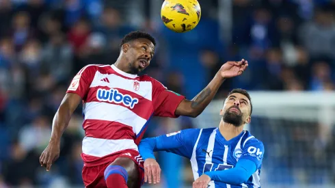 Manafá não conseguiu se firmar no Granada. Foto: Juan Manuel Serrano Arce/Getty Images
