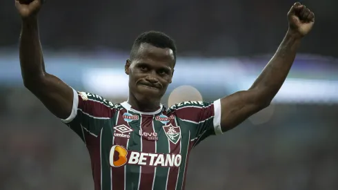 Arias pode renovar com o Fluminense. Foto: Jorge Rodrigues/AGIF
