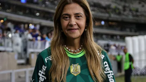 Leila Pereira, presidente do Palmeiras. Foto: Gilson Lobo/AGIF
