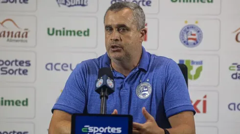Rogério Ferreira, treinador. Foto: Tiago Caldas/Bahia