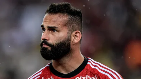  Thiago Maia jogador do Flamengo durante partida contra o Bragantino no estadio Maracana pelo campeonato Brasileiro A 2023. Foto: Thiago Ribeiro/AGIF
