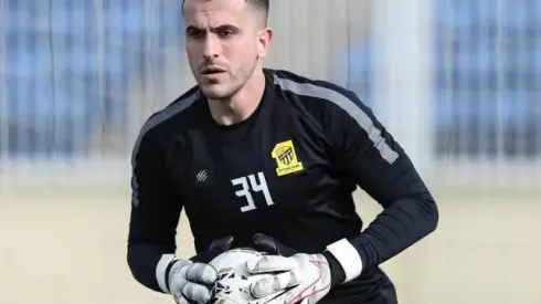 Mareclo Grohe, goleiro do Al-Ittihad, da Arábia Saudita. Foto: Divulgação/  Al-Ittihad
