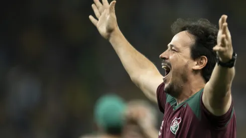 Fernando Diniz tecnico do Fluminense comemora titulo apos a partida contra o Boca Juniors no estadio Maracana pelo campeonato Libertadores 2023. Jorge Rodrigues/AGIF
