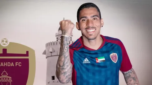 Allan, volante do Al Wahda. Divulgação/Al Wahda