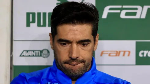 SP – SAO PAULO – 10/05/2023 – BRASILEIRO A 2023, PALMEIRAS X GREMIO – Abel Ferreira tecnico do Palmeiras durante partida contra o Gremio no estadio Arena Allianz Parque pelo campeonato BRASILEIRO A 2023. Foto: Marcello Zambrana/AGIF
