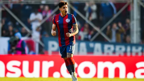 Adam Bareiro, atacante do San Lorenzo, Foto: Marcelo Endelli/Getty Images
