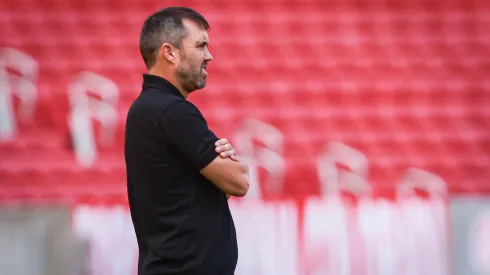 Eduardo Coudet, técnico do Inter. Foto: Maxi Franzoi/AGIF
