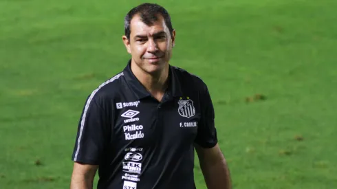 Fabio Carille novo tecnico do Santos durante partida contra o Bahia no estadio Vila Belmiro pelo campeonato Brasileiro A 2021. Fernanda Luz/AGIF
