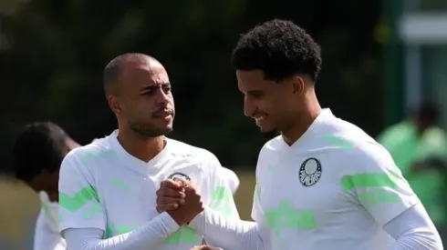 Dupla foi ausência no último jogo e volta para o clássico contra o Santos – Foto: Cesar Greco/By Canon/Palmeiras
