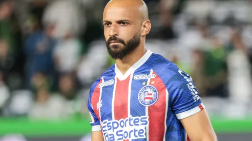 Thaciano vira assunto no Bahia. Foto: Robson Mafra/AGIF