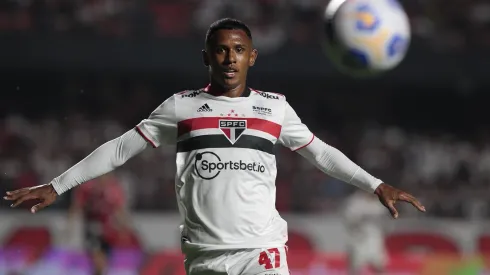 Marquinhos pode parar em rival do São Paulo. Foto: Rubens Chiri / saopaulofc.net
