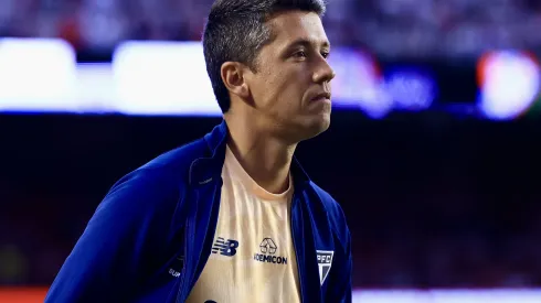 Thiago Carpini tecnico do Sao Paulo durante partida contra o Portuguesa no estadio Morumbi pelo campeonato Paulista 2024. Marcello Zambrana/AGIF
