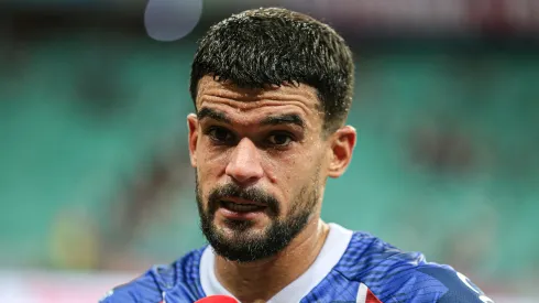 Cauly projetou boas jogadas entre ele e Everton Ribeiro ao longo da temporada. Fotos: Tiago Caldas /EC Bahia