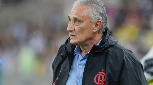 Tite, técnico do Flamengo. Foto: Thiago Ribeiro/AGIF
