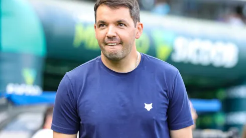 Nicolás Larcamón, técnico do Cruzeiro. Foto: Gilson Lobo/AGIF
