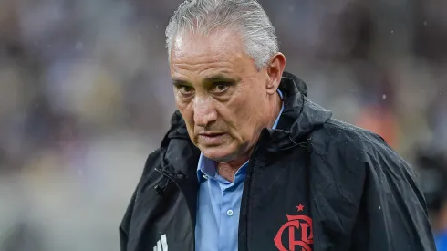 Tite reclamou da bola do Campeonato Carioca. Foto: Thiago Ribeiro/AGIF
