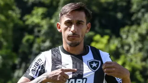 Damián Suárez vira dor de cabeça no Botafogo e gera problema para Nunes. Vitor Silva/Botafogo
