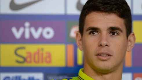 Oscar durante treino da Selecao Brasileira na Granja Comary. Foto: Pedro Martins/AGIF