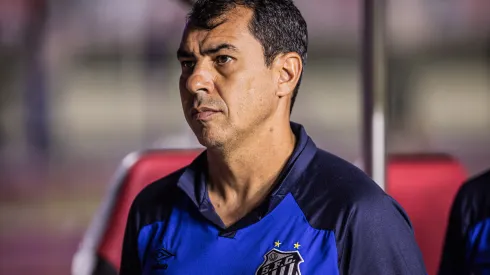 Carille fica incrédulo com o desempenho do Santos após vitória, “Não imaginava ter 19 pontos”. Abner Dourado/AGIF
