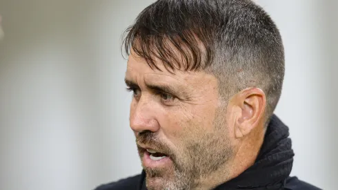 Eduardo Coudet durante partida contra o Internacional no estadio Mineirao pelo campeonato BRASILEIRO A 2023. Foto: Gilson Junio/AGIF