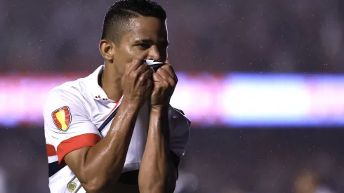 Erick marcou seu primeiro gol pelo Tricolor –  Foto: Marcello Zambrana/AGIF
