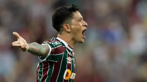 Germán Cano, atacante do Fluminense. Foto: Liamara Polli/AGIF
