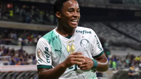 Endrick marcou no Derby contra o Corinthians - Foto: Gilson Lobo/AGIF