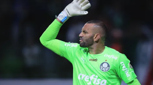 Weverton foi duramente criticado por falha no gol que deu empate ao Corinthians. Foto: Ettore Chiereguini/AGIF