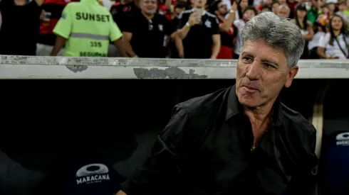 RJ - RIO DE JANEIRO - 11/06/2023 - BRASILEIRO A 2023, FLAMENGO X GREMIO - Renato Portaluppi tecnico do Gremio durante partida contra o Flamengo no estadio Maracana pelo campeonato BRASILEIRO A 2023. Foto: Thiago Ribeiro/AGIF