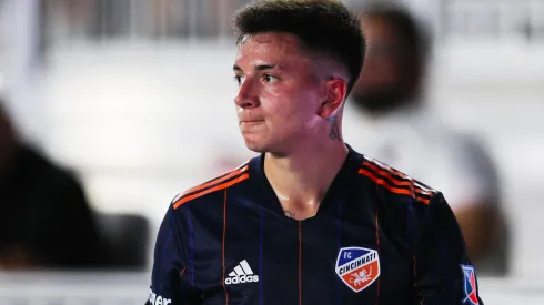 Álvaro Barreal, lateral do FC Cincinnati. Foto: Lauren Sopourn/Getty Images
