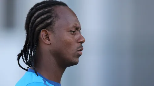 Andrezinho durante treino pelo Botafogo Foto: Satiro Sodre/AGIF