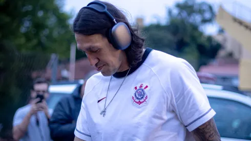 Cassio jogador do Corinthians durante chegada da equipe para partida contra o Sao Bernardo no estadio Primeiro de Maio pelo campeonato Paulista 2024. Foto: Leonardo Lima/AGIF