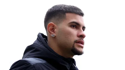 Bruno Guimarães, volante do Newcastle. Foto: George Wood/Getty Images