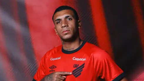 Petterson, atacante do Athletico. Foto: José Tramontin/athletico.com.br