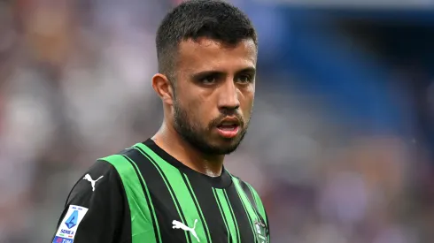 Matheus Henrique durante partida pelo Sassuolo na Série A TIM, jogador entregou gol para o time adversário. (Photo by Alessandro Sabattini/Getty Images)
