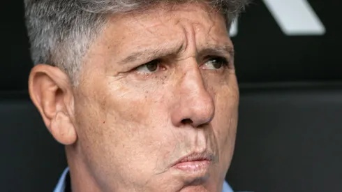 Renato Gaucho tecnico do Gremio, foi avisado de que meio-campista está de saída. Foto: Fernando Moreno/AGIF
