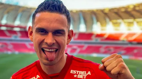 Borré conheceu o Beira-Rio nesta semana. Atacante chega para ser titular - Foto: R Duarte/Internacional